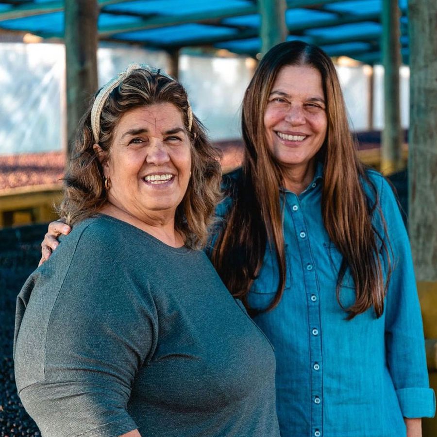 Produtoras no terreiro